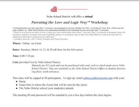 Love and logic workshop