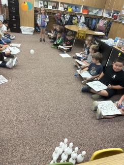 1st grade subtraction bowling