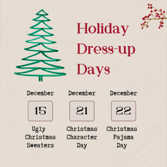 Holiday Dress-up Days