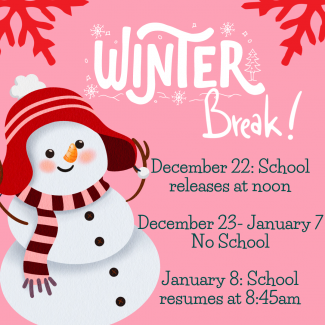 Winter break dates