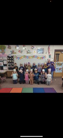 Mrs. Hunt's class group photo