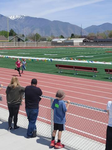 5th grader running in the 100m semi-finals