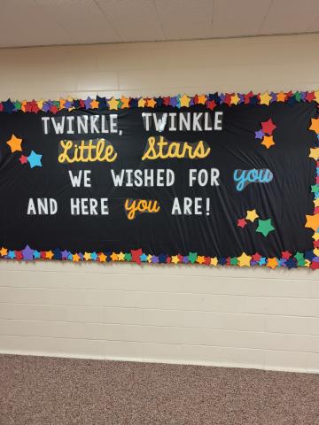 Twinkle Twinkle little stars, we wished for you and here you are!