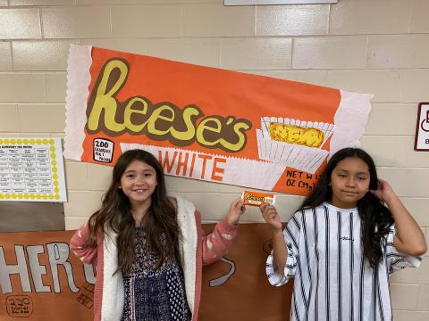 5th graders and their candy bar creations!