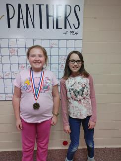 Science fair district winners
