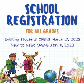 School Registration Flyer