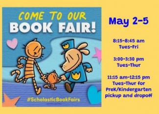 book fair information flyer