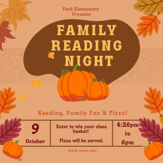 family reading night invite