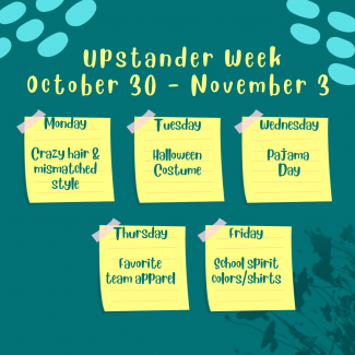 Upstander week dress up days